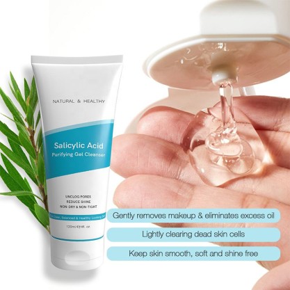 Salicylic Acid Face Wash Deep Cleansing Oil Control Blackhead Removal Salicylic Acid Face Wash Deep Cleansing Oil Control Blackhead Removal