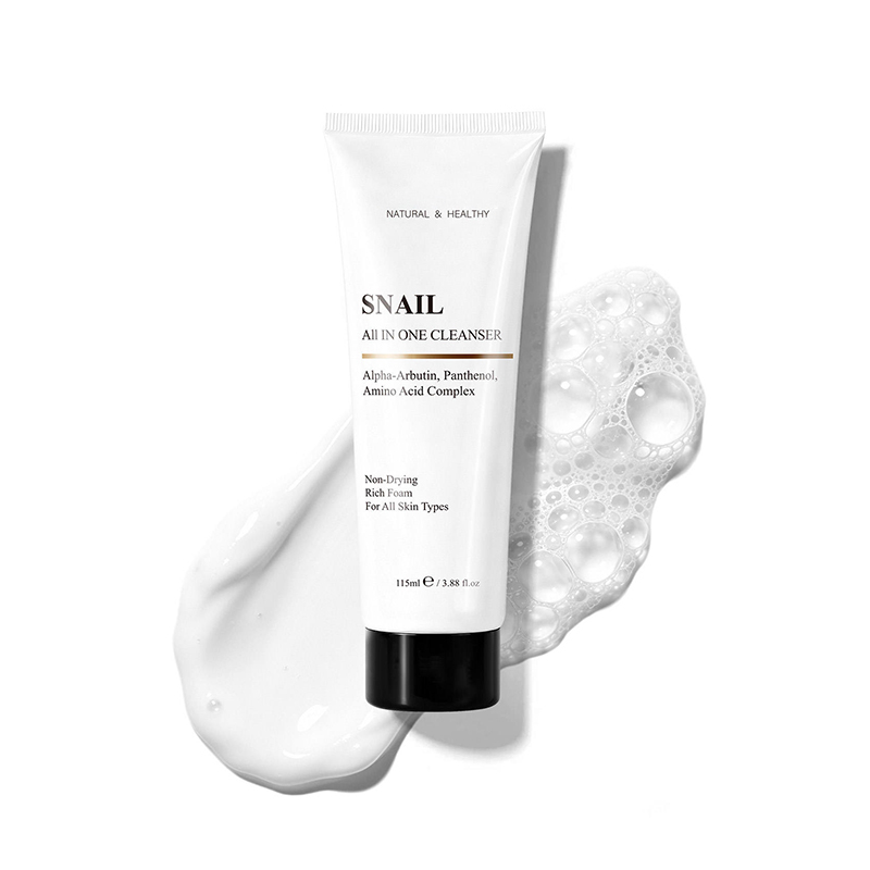 Snail Multi-Effect Hydrating Brightening Face Wash Gentle Cleansing Non-Drying