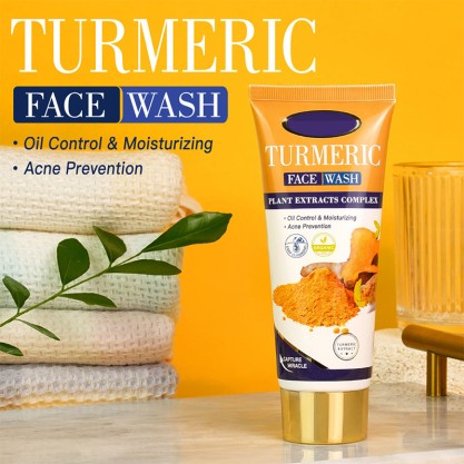 Natural Skin Care Turmeric Face Wash with Centella Asiatica Extract Moisturizing Oil Control Natural Skin Care Turmeric Face Wash with Centella Asiatica Extract Moisturizing Oil Control
